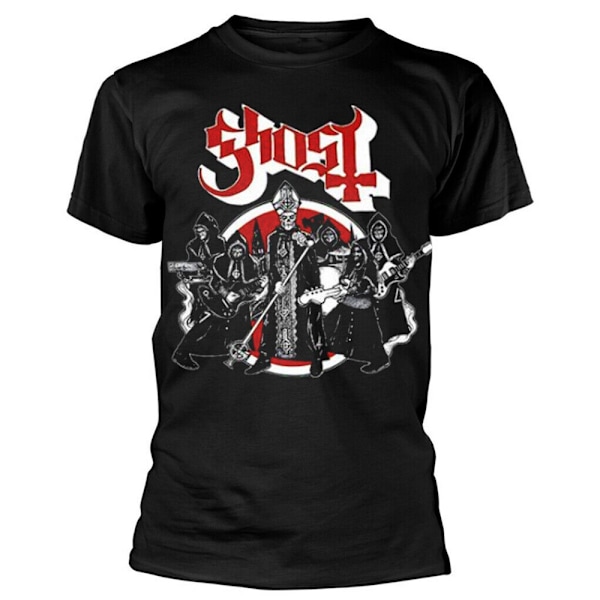 Ghost Unisex Adult Road To Rome T-Shirt M Svart Black M