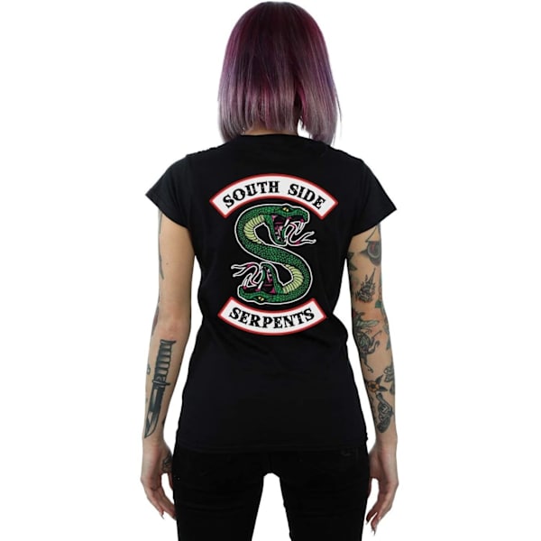 Riverdale Dam/Kvinnor Serpents T-Shirt XXL Svart Black XXL