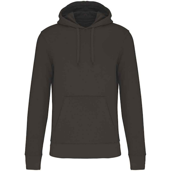 Kariban Eco-vänlig Hoodie för Herr Mörkgrå Dark Grey M