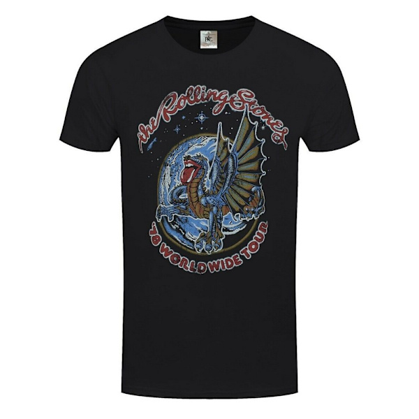 The Rolling Stones Unisex Adult ´78 Dragon T-Shirt L Svart Black L