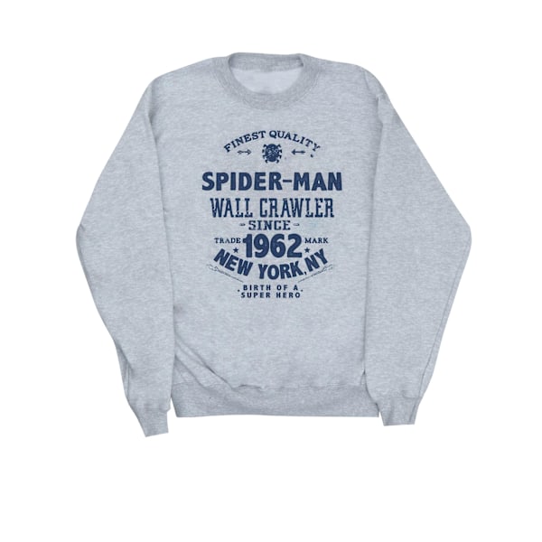 Marvel Womens/Ladies Spider-Man Finest Quality Sweatshirt XXL H Heather Grey XXL