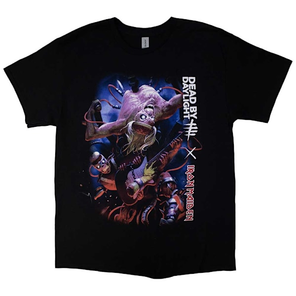 Iron Maiden Unisex Adult Dead By Daylight Monster Eddie T-Shirt Black S