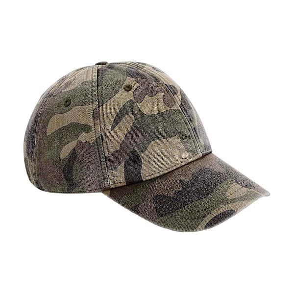 Beechfield Unisex Vuxen Kamouflage Låg Profil Baseballkeps En Storlek Djungel Jungle One Size