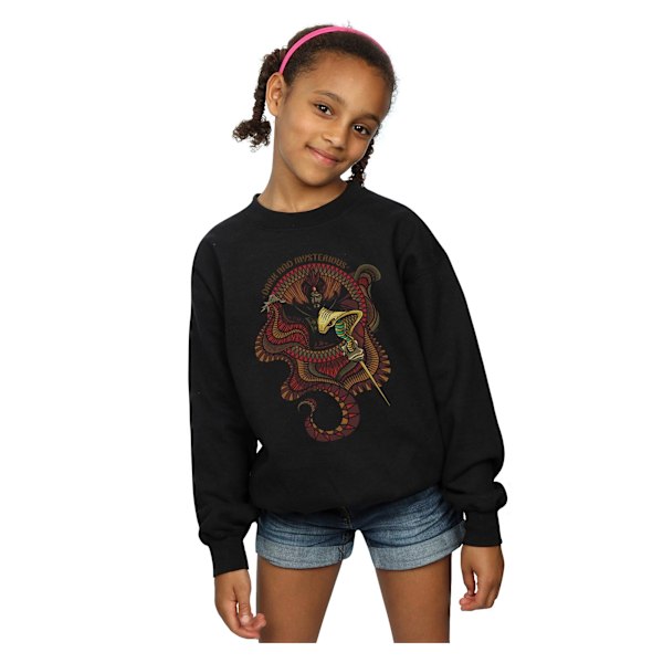 Disney Girls Aladdin Movie Jafar Mörk Och Mystisk Sweatshirt Black 12-13 Years