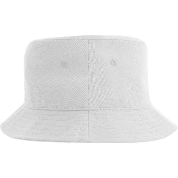 Atlantis Unisex Vuxen Geo Återvunnen Polyester Hinkhatt En Storlek White One Size