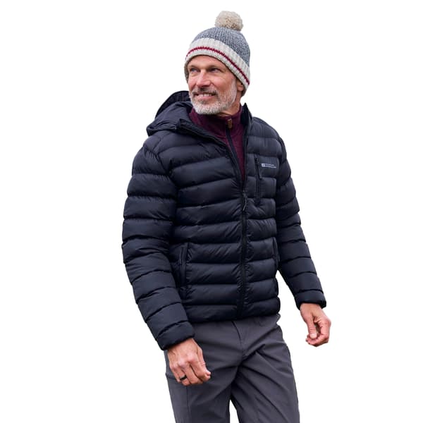 Mountain Warehouse Link Vadderad Jacka Herr M Svart Black M