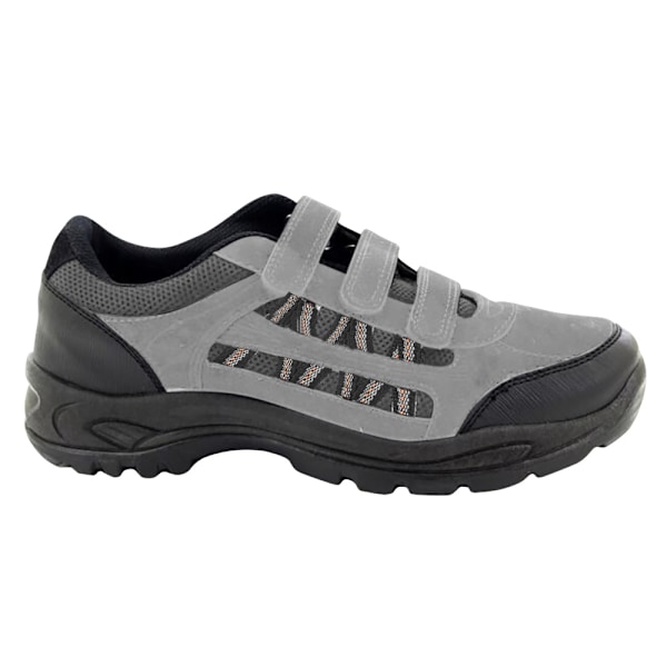 Dek Ascend Triple Touch Fastening Trek Vandringsskor för Herr Grey/Black 13 UK