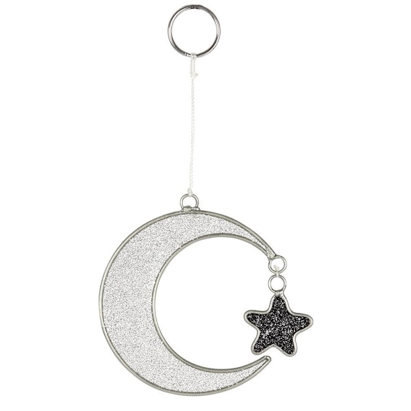 Något Annorlunda Mystisk Halvmåne Sol Fångare En Storlek Silver/Black One Size