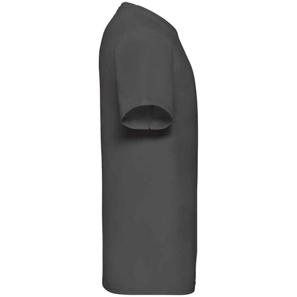 Fruit of the Loom Herr V-ringad T-shirt Value S Ljus Grafit Light Graphite S