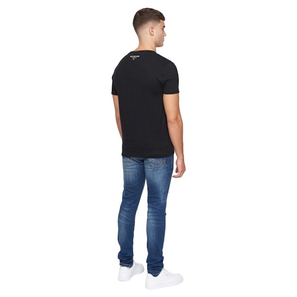 Duck and Cover Herr Balding T-Shirt M Svart Black M