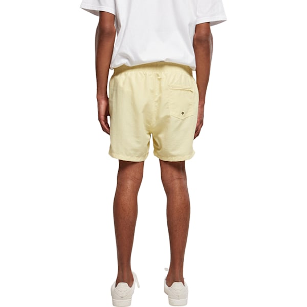 Bygg ditt varumärke badshorts för män M ljusgul Light Yellow M