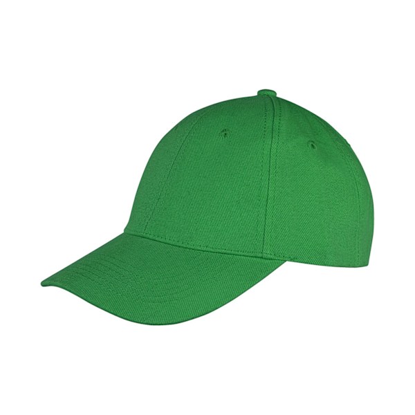 Result Headwear Unisex Vuxen Memphis Borstad Bomullskeps En Storlek Emerald One Size