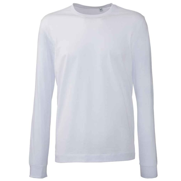 Anthem Långärmad T-shirt för män XL Vit White XL