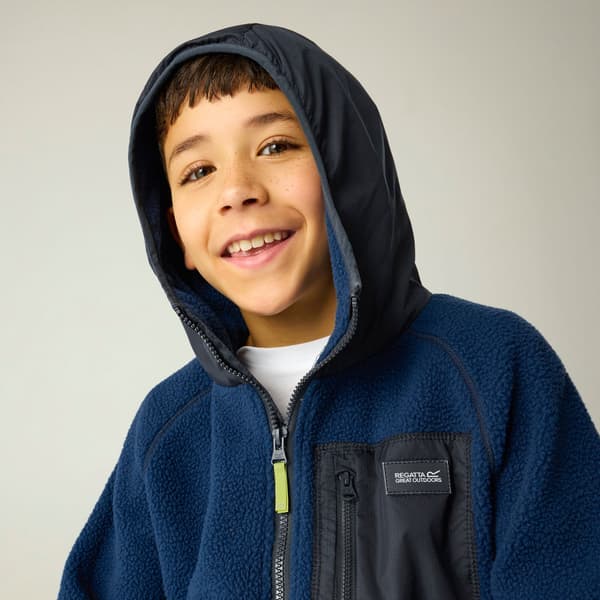 Regatta Munro Hybridjacka för barn 3-4 år Aviator Blå Aviator Blue/Navy 3-4 Years
