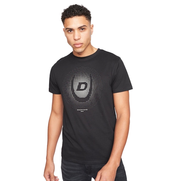 Duck and Cover Mens Pulsea T-Shirt S Svart Black S