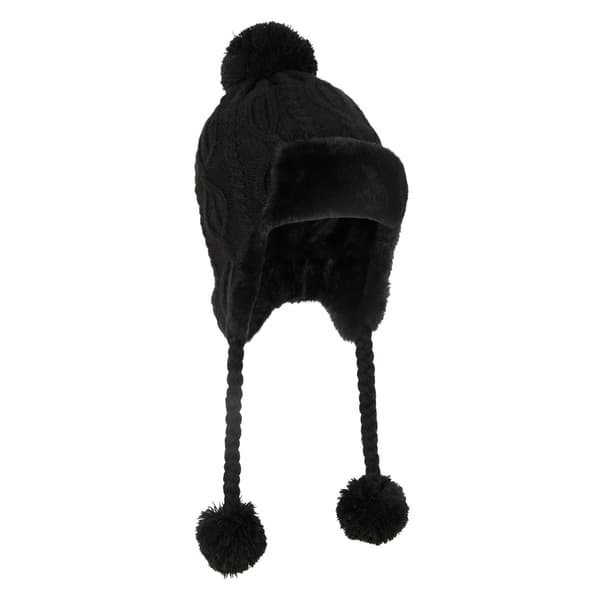 Mountain Warehouse Dam/Damer Sierra Stickad Termisk Bomber Black One Size