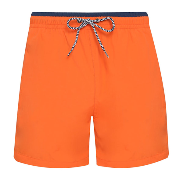 Asquith & Fox Badbyxor Herr XL Orange/Marinblå Orange/Navy XL