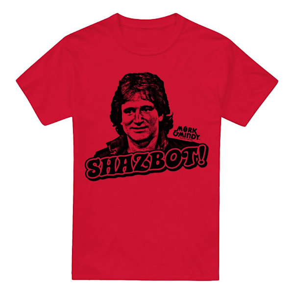 Mork And Mindy Herr Shazbot T-Shirt XL Röd Red XL