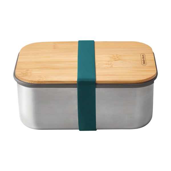 Black + Blum Rostfritt Stål Stor 1.25L Matlåda One Size Turkos Turquoise One Size