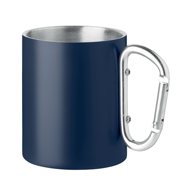 MidOcean Trumba Metall Dubbelväggig 300ml Mugg One Size Fransk Nav French Navy One Size