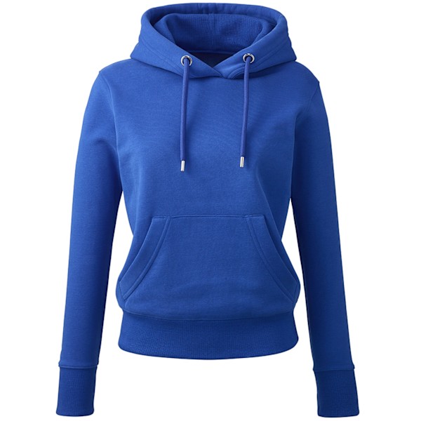 Anthem Womens/Ladies Organic Hoodie XS Royal Blue Royal Blue XS