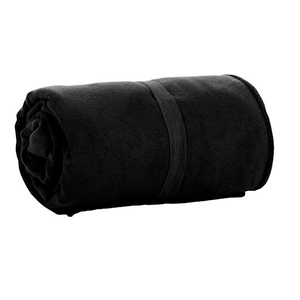 SOLS Atoll Mikrofiber Handduk 50 x 100 cm Svart Black 50 x 100 cm