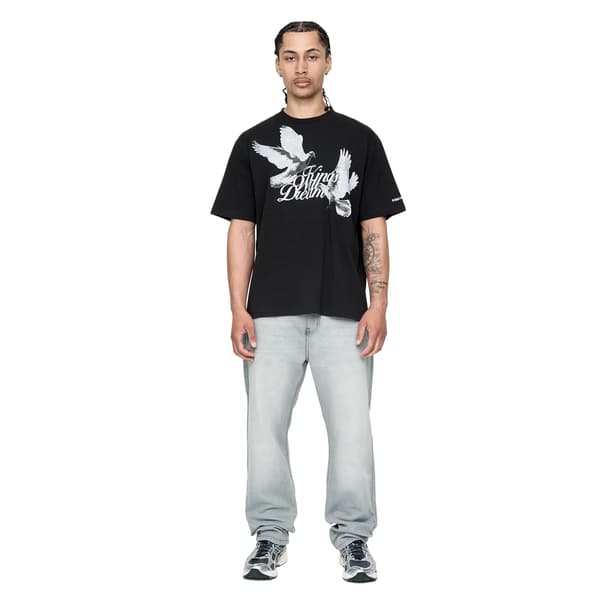 Kings Will Dream Herr Studio High Flying Doves T-shirt XL Svart Black XL