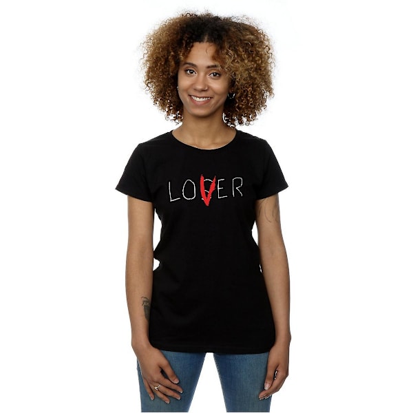 It Womens/Ladies Loser Lover Bomull T-Shirt XXL Svart Black XXL