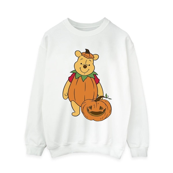 Nalle Puh Dam/Dam Pumpkin Halloween Tröja M Vit White M
