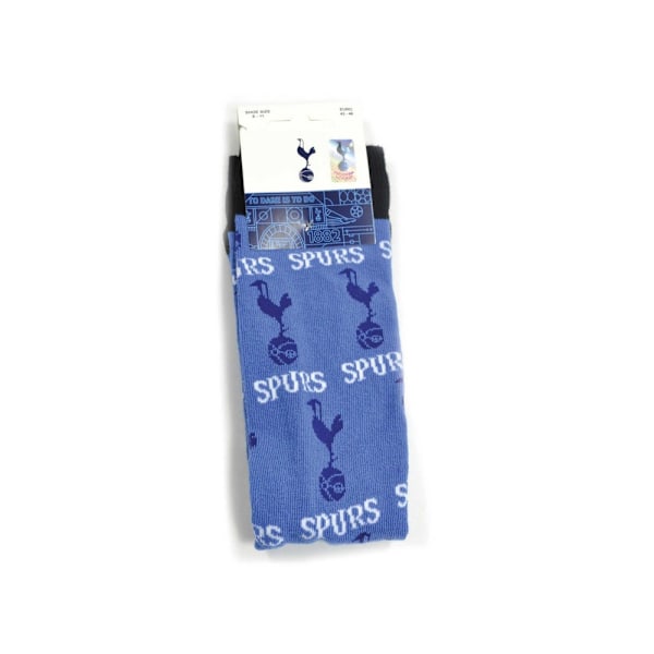 Tottenham Hotspur FC Unisex Vuxen All-Over Print Socks 4 UK-6 U Blue/Black 4 UK-6 UK