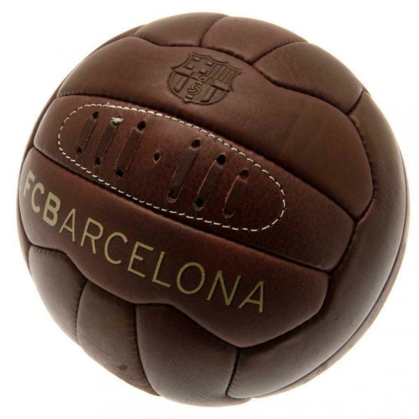 FC Barcelona Heritage Läderfotboll 5 Brun Brown 5