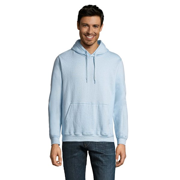 SOLS Snake Unisex Hooded Sweatshirt / Hoodie M Sky Blue Sky Blue M