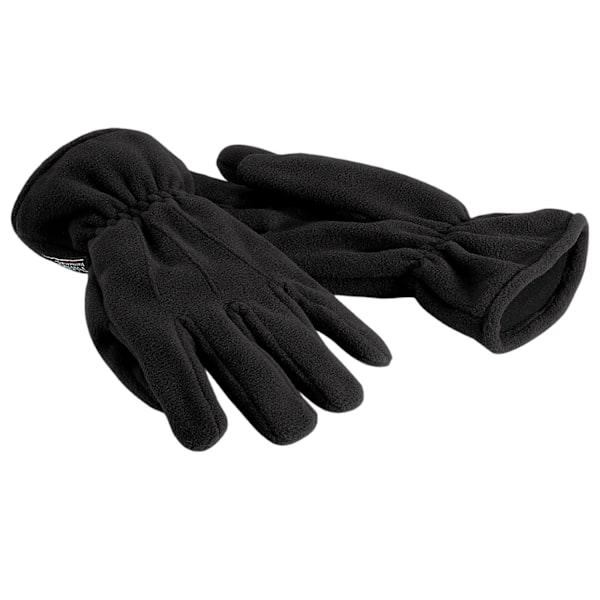 Beechfield Thinsulate SupaFleece Handskar S-M Svart Black S-M