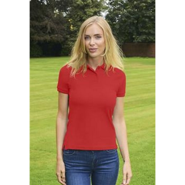 Absolute Apparel Dam/Damer Diva Polo XL Röd Red XL