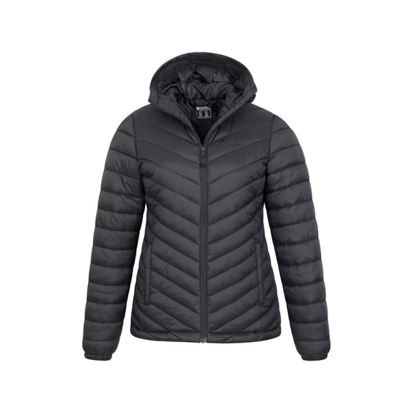 Mountain Warehouse Dam/Dam Seasons Vadderad Jacka 12 UK Sv Black 12 UK