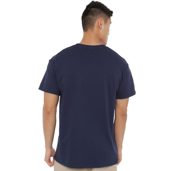 Batman Herr Scribble Logo T-Shirt L Marinblå Navy L