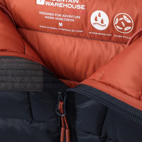 Mountain Warehouse Henry II Extrem Vadderad Dunjacka för Män Navy XL