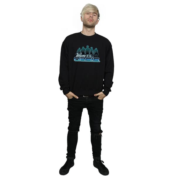 Ready Player One Herr Welcome To The Oasis Sweatshirt S Vit White S