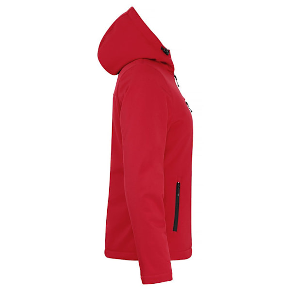 Clique Dam/Kvinnor Vadderad Soft Shell Jacka S Röd Red S