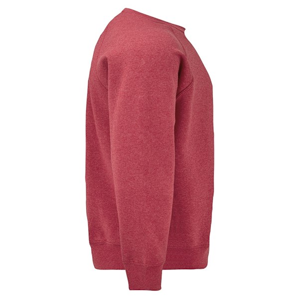 Fruit Of The Loom Raglanärm Belcoro® Sweatshirt 2XL Heather Red Heather Red 2XL