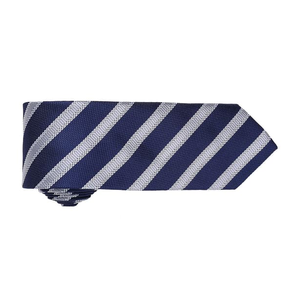 Premier Herr Waffle Stripe Formell Business Slips 1 Storlek Marinblå/Silver Navy/Silver One Size