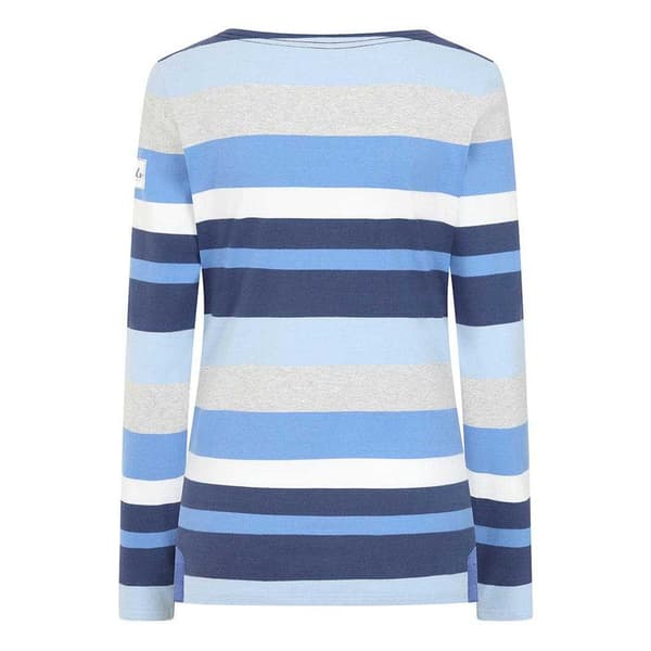 Lazy Jacks Dam/Dam Multi Stripe Breton Topp M Vinterblå Winter Blue M