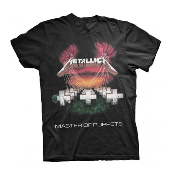 Metallica Unisex Vuxen MOP European Tour 86 T-shirt L Svart Black L