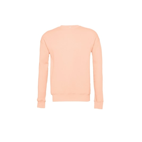 Bella + Canvas Unisex Vuxen Fleece Drop Shoulder Sweatshirt M P Peach M