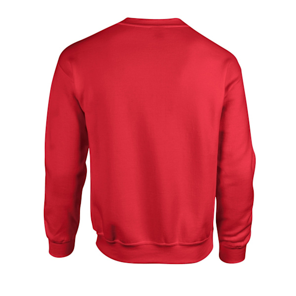 Gildan Herr Heavy Blend Sweatshirt 4XL Röd Red 4XL