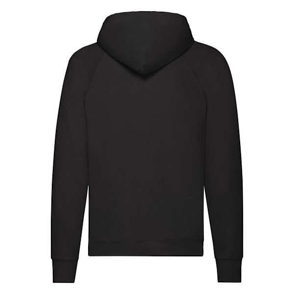 Fruit Of The Loom Unisex Lätt Huvtröja för Vuxna Black L