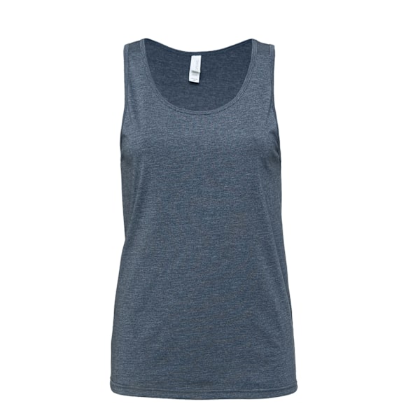 Bella + Canvas Unisex Adult Heather Jersey Tank Top L Heather N Heather Navy L