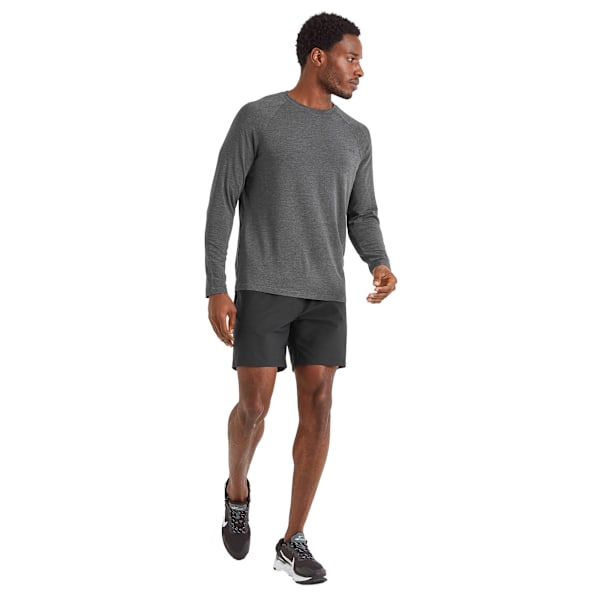 TOG24 Clamber långärmad topp M mörkgrå melerad Dark Grey Marl M