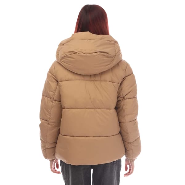 Vero Moda Dam/Dam Uppsala Kort Vadderad Jacka 8 UK Beige Beige 8 UK
