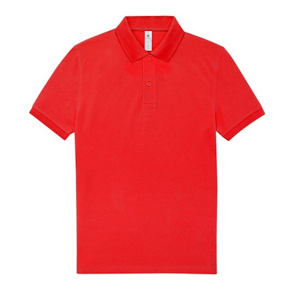 B&C Herr My Polo Shirt XXL Röd Red XXL